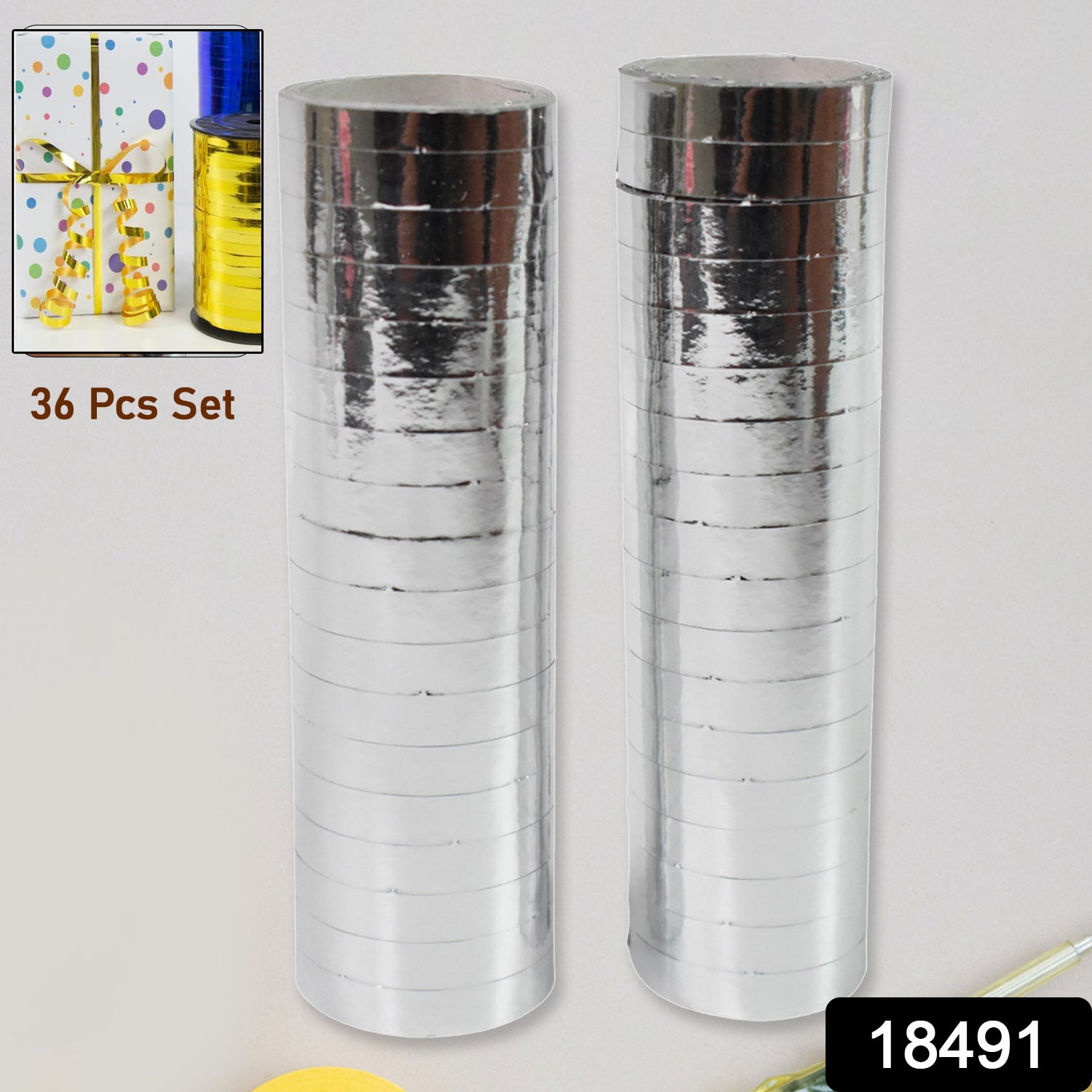 Decoration Balloon Ribbon Smooth Ribbon For Party Decoration (36 Pcs Set) Decoration Balloon Ribbon Smooth Ribbon For Party Decoration (36 Pcs Set)